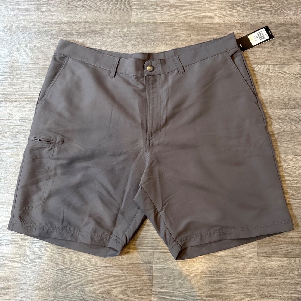 Adidas Mens Woven Cargo Shorts Charcoal Size 40 Style‎ ADVRO882